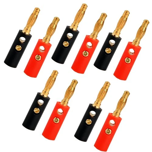 Banana Plugs - 5 Pair Gold Plated 4mm - Image 3